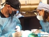 Dr. Marco Tulio (Centro de Odontologia Especializada) doing surgery
