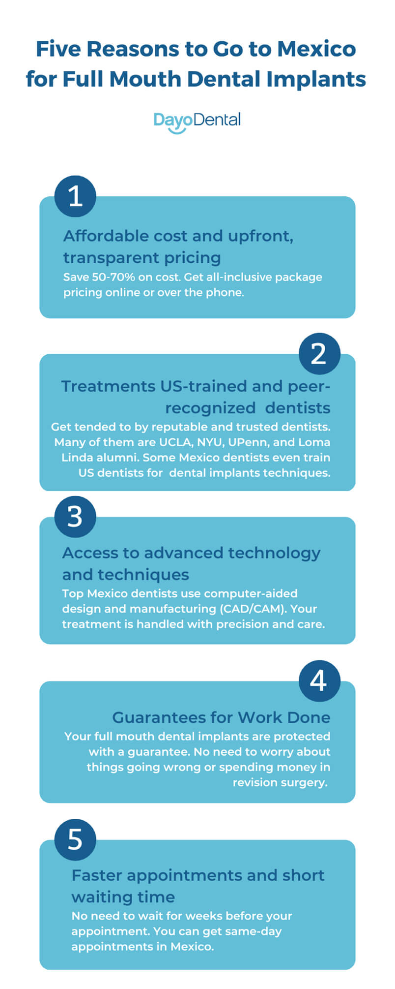 Full Mouth Dental Implants Mexico Benefits