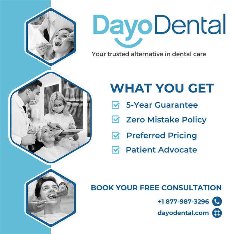 All on 4 Dental Implants Cost in Mexico Dayo Dental