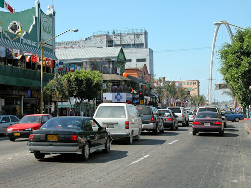 Streets in Tijuana
