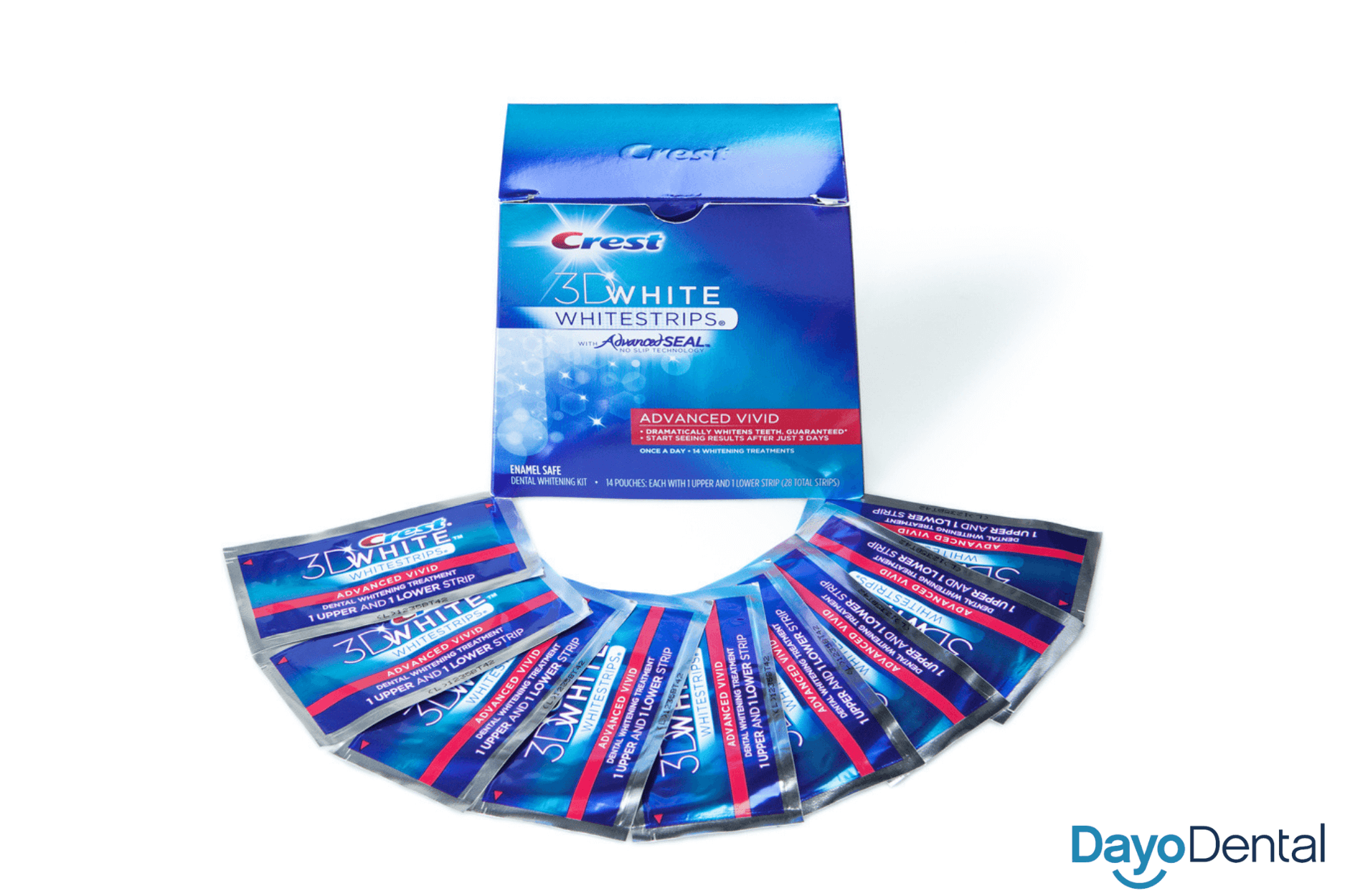 Crest 3D White Strips one of the most popular at-home whitening kits